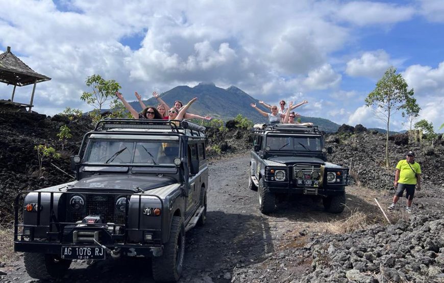 Mystical Volcanoes & Bali Countryside Classic Land Rover Jeep Adventure