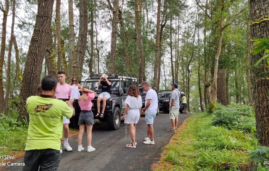 Mystical Volcanoes & Bali Countryside Classic Land Rover Jeep Adventure