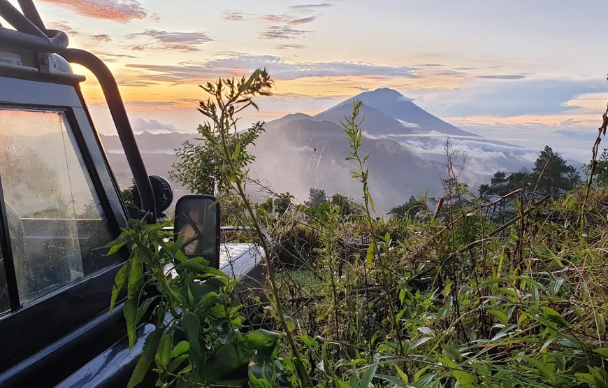 Mystical Volcanoes & Bali Countryside Classic Land Rover Jeep Adventure